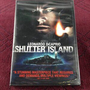 Shutter Island - 2010 - Thriller/Mystery - DVD - Sealed - New